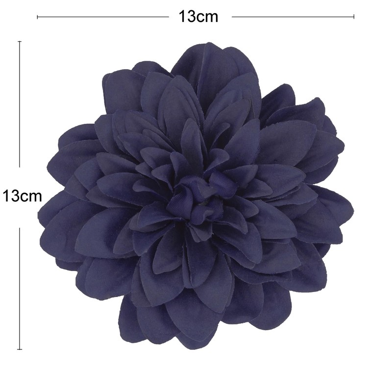 Hair Flower Clip Fascinator Ideal for Weddings Chrysanthemum Cream