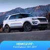 Nilight in Channel Window Visors for Ford Explorer 2011 2012
