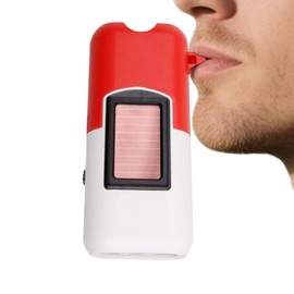 Solar Power Flashlight - Outdoor Survival Solar Led Flashlight - Rugged Bright Lamp Equipment with Loud Whistle for Men Women Adults Camping Fishing Hunting