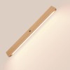 Under Cabinet Lights Wireless，Motion Sensor Closet Lights，Wooden Wireless USB Rechargeable