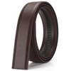 Glamicci Mens Ratchet Leather Belt without Buckle-35mm 1 3/8”| Replacement
