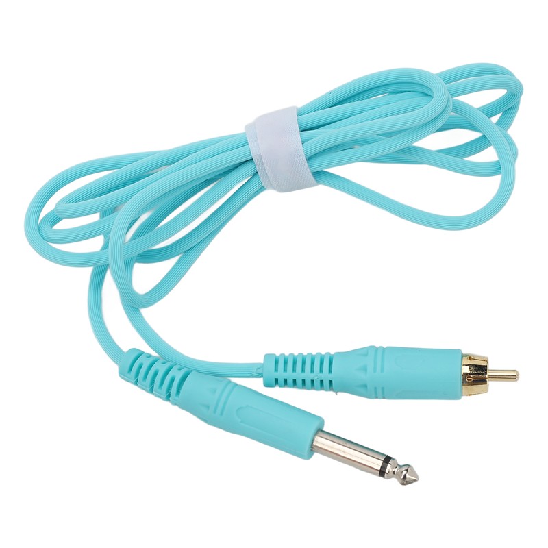 2m Length Tattoo Clip Cord RCA Interface Strong Conductivity Silicone