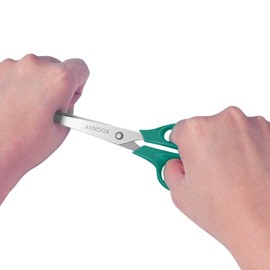 KUONIIY Kids Scissors Childrens Scissors 5" Blunt,Assorted Color,2/Pack