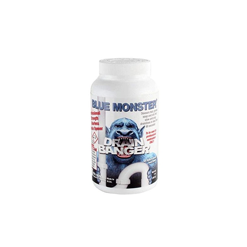 Blue Monster Drain Banger Drain Cleaner (1 lb.) - Pack
