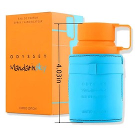 Armaf Odyssey Mandarin Sky Eau de Parfum 3.4oz – Men’s Fragrance with Fresh Mandarin, Citrus & Woody Notes for Long-Lasting Masculine Scent