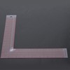 CYSFETENA Square Ruler L-Shaped 90° Angle Ruler Made of Pmma