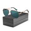 Gafas de Sol Deportivas, Cyxus, Unisex, Oro y visión Nocturna,