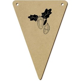 Azeeda 5 x 140mm 'Eichenblätter und Eicheln' Wimpelkette/Girlande (BN00083038)