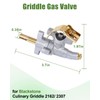 Griddle Burner Valve Replacement for Blackstone 36" Culinary Griddle 2162/2307,