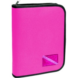 LOW PROFILE PINK 3-RING BINDER