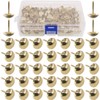 Hilitchi 200-Pieces 9/16'' (14mm) Antique Upholstery Nails Tacks Furniture Tacks