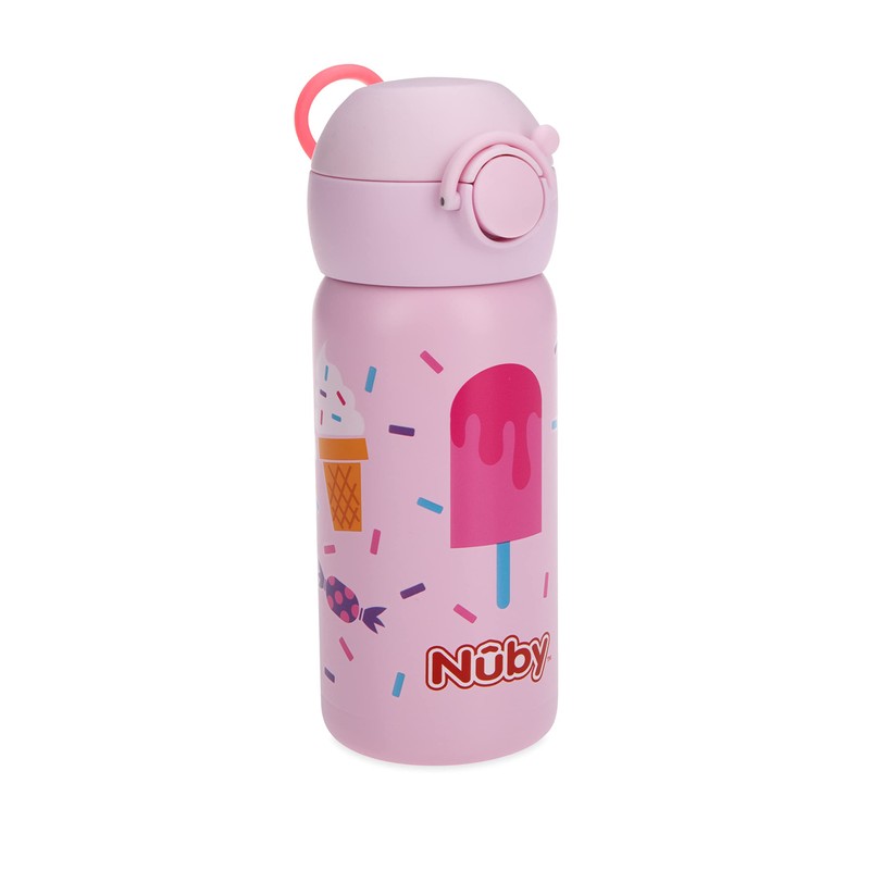 Nuby 80713 Thirsty Kids No Spill Flip-It Active - Taza