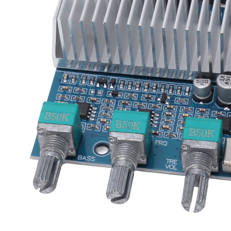 Subwoofer Amplifier Board High Power Bluetooth Audio Amp DC12V‑24V 2.1