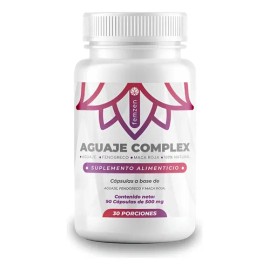 Aguaje Complex 90 Cápsulas Fenogreco Maca Roja Pack 2 Piezas
