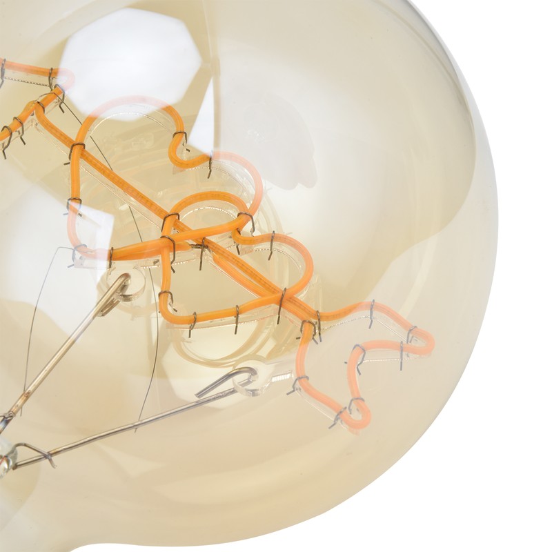 Edison Led Light Bulbs 4W 2200K Warm Light Transparent Energy