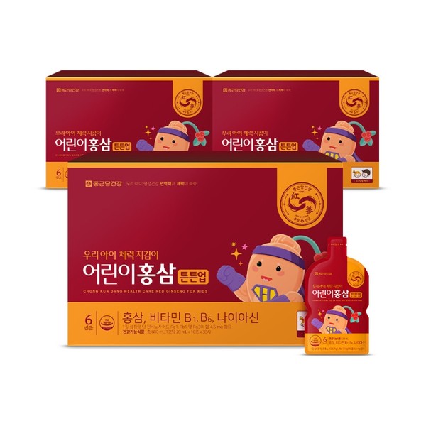 Domestically produced 6-year-old kids' red ginseng for children / 국내산