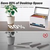 Creproly Stainless Steel Pencil Dispenser/Pen Holder for Classroom Home Restaurant