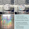 33 pieces anti-collision prism window stickers for bird strikes, prevent
