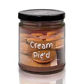 Cream Pie'd - Oatmeal Cream Pie Scented - Funny 6 Oz Jar Candle - 40 Hour Burn Time