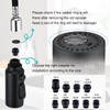 Metal Kitchen Faucet Head Replacement, 3-Function Pull Down Spray Head