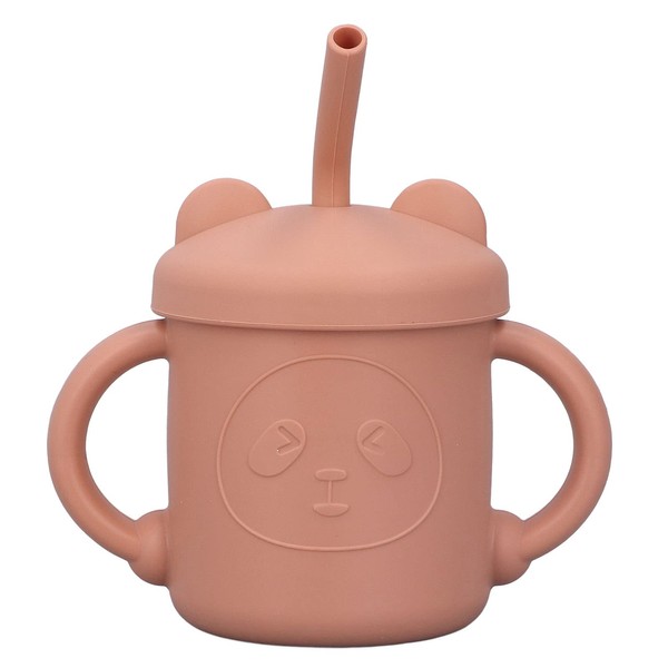 Taza de Pajita de Silicona para Bebés, Taza de Entrenamiento