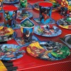 Unique 49966EU Justice League Paper Cups 266ml Party 8-Pack Multicolour