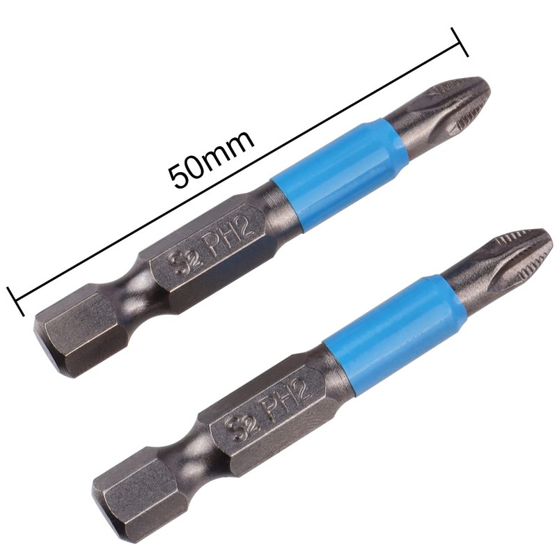 Wolfride 10PCS Phillips Head Drill Bit Magnetic Phillips Head Screwdriver