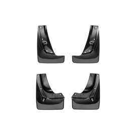WeatherTech Custom MudFlaps for Honda Ridgeline - Front & Rear Set Black (110063-120069)