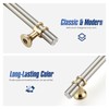 Ravinte Hardware 15 Pack 7.38 Inch Brushed Nickel&Gold Cabinet Pulls