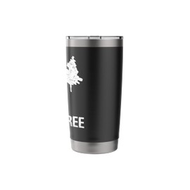 Stupid Tree Disc Golf Player Funny Ultimate Frisbee Golfer Stainless Steel Insulated Tumbler