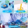200pcs 3mL plastic dropper, transparent Pasteur disposable graduated dropper, for