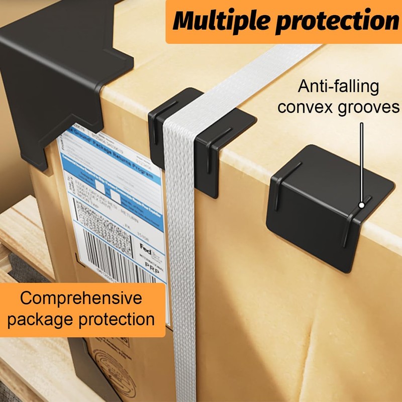 CJQRL 40 pieces edge protection set for tensioned goods with