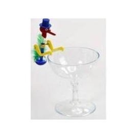 (Color Selectable) Drinking Bird, Drinking Bird, Peace Bird, Mini, Educational Toy, Lucky Bird, Blue, Red / (Blue)