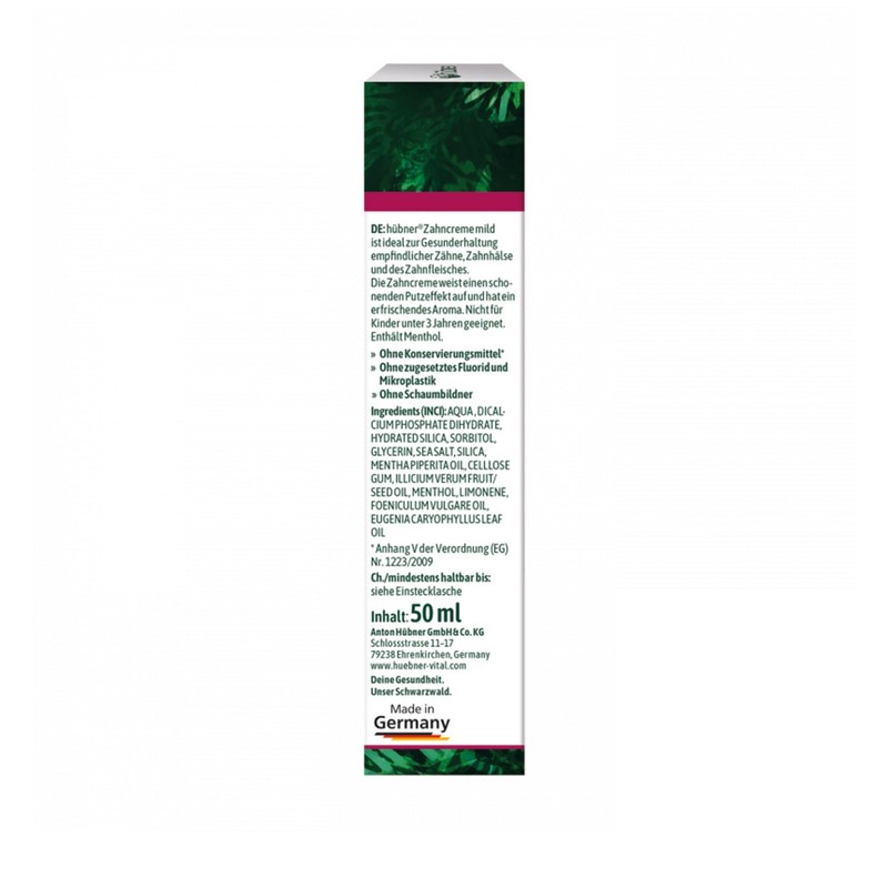 Eco Test Certification Silicia Toothpaste, 1.7 fl oz (50 ml)