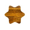Affinity Decor Wood Cutting Board for Kitchen Star Shaped Wooden Cutting Board with Grooves, Christmas Decorative cutting board for Cheese and Veggies and Charcuterie Serving Platter 11"L x 11"W