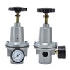 Air Pressure Regulating Valve Aluminum Alloy Small Pneumatic Air Regulator