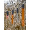 20pcs 3" Orange Reflective Tree Marker Ribbons (Pack of 20)
