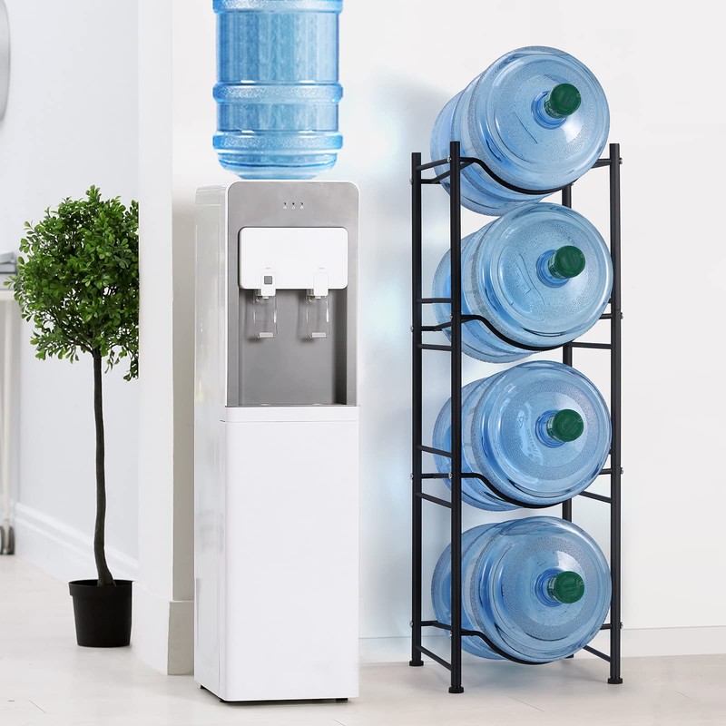 5 Gallon Water Bottle Jug Holder 4 Tier Heavy Duty