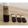 Pack of 24 Chair Socks, High Elastic Floor Protectors, Chair