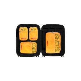 Peanuts / 피넛츠 X 큐랑 스누피 여행용 압축파우치 4종 큐컴 20인치 캐리어 세트