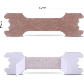 Incutex 50 Stück Nasenpflaster gegen Schnarchen Schnarchstoppper, Anti Schnarch Nasenstrips, beige, Größe L