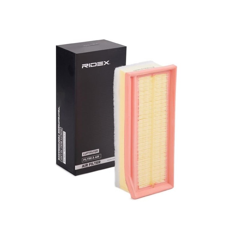 RIDEX 8A1622 Engine Air Filter Filter Insert with Pre-Filter