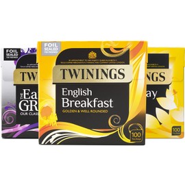 Twinings Classic Black Tea Variety Pack, A selection of 3 of our bestselling blends, 300 tea bags in total
