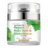 Crema Para La Cara, Acido Kojico De Papaya Glutation Natural