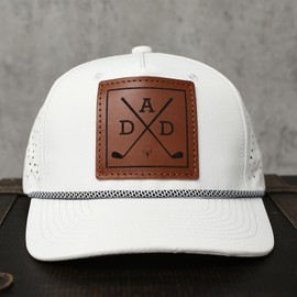 Dad Hat Gift for Father’s Day,Curved 5 Panel Rope Hat,Dad Gifts from Daughter Son Family for Men Silver, Silver, One Size