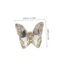 Baluue 10pcs 3D Butterfly Nail Charms Crystal Rhinestones Butterfly Nail