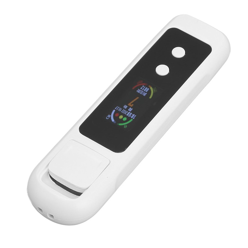 Alcohol Tester H9PRO Portable Contactless Detection White USB 200mAh Rechargeable