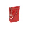 LEAS Snap Key Case Key Bell Genuine Leather Cherry Special