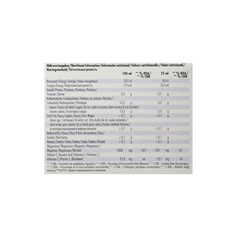 Weider Magnesium liquid packs, 20 ready to go ampoules, Exotic