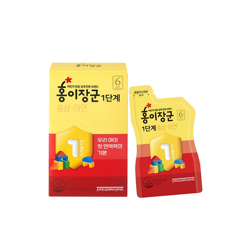 Jeonggwanjang 정관장 홍이장군 1단계 15ml 30포 (만 3세 이상 어린이